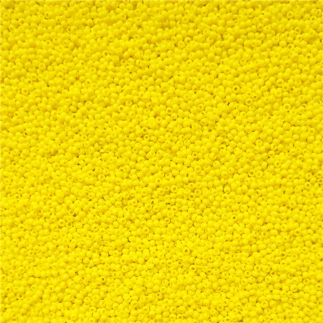 High-quality 1000pcs For DIY Necklace Bracelet Real Glass Bead,Loose Beads New Jewelry Accessories Colorful
