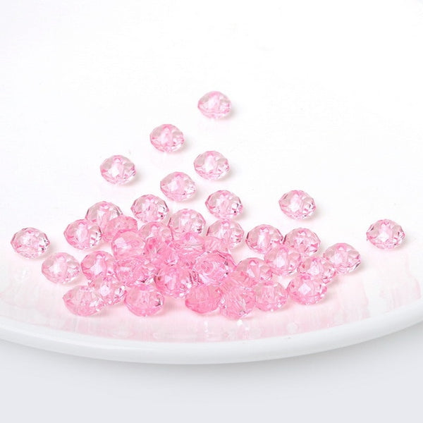 6/8/10/12mm Diy AB Color Loose Spacer Glass Beads Transparent Colors Rondelle Austria Faceted Crystal Beads For Jewelry Making