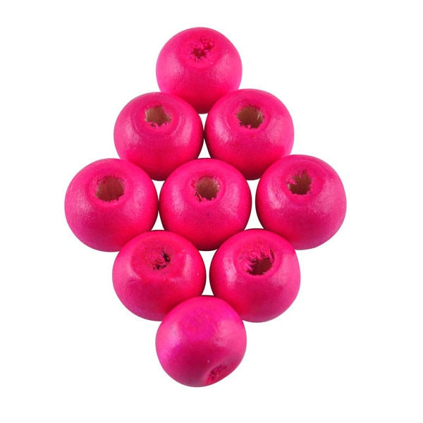 Fashion 8MM 200pcs/lots Mix Color DIY/Handmade Round Wood Ball Spacer Bead for Fashion Jewelry Accessories