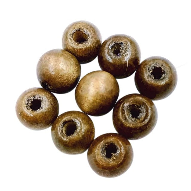 Fashion 8MM 200pcs/lots Mix Color DIY/Handmade Round Wood Ball Spacer Bead for Fashion Jewelry Accessories