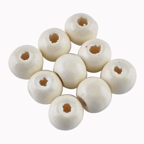 Fashion 8MM 200pcs/lots Mix Color DIY/Handmade Round Wood Ball Spacer Bead for Fashion Jewelry Accessories
