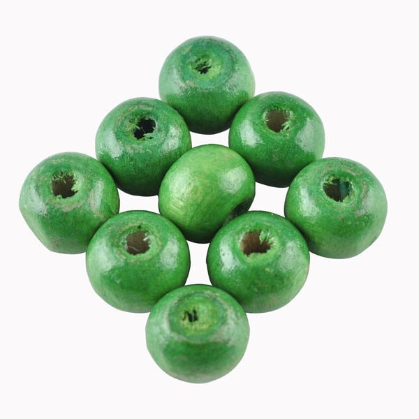 Fashion 8MM 200pcs/lots Mix Color DIY/Handmade Round Wood Ball Spacer Bead for Fashion Jewelry Accessories