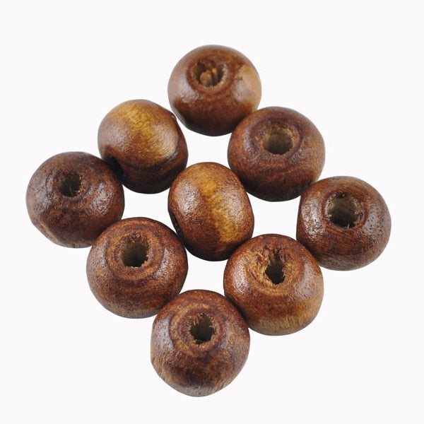 Fashion 8MM 200pcs/lots Mix Color DIY/Handmade Round Wood Ball Spacer Bead for Fashion Jewelry Accessories