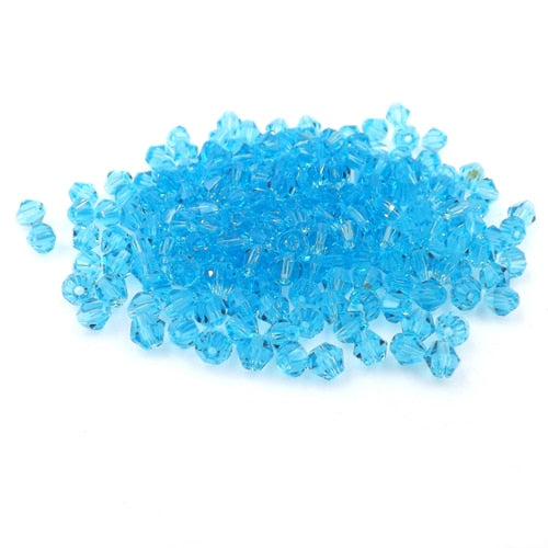 Buy 1 get 1 free #5301 3mm 100pcs Glass Crystals Beads Bicone Faceted Bead loose Spacer Beads DIY Jewelry Making U pick color