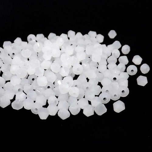 Buy 1 get 1 free #5301 3mm 100pcs Glass Crystals Beads Bicone Faceted Bead loose Spacer Beads DIY Jewelry Making U pick color